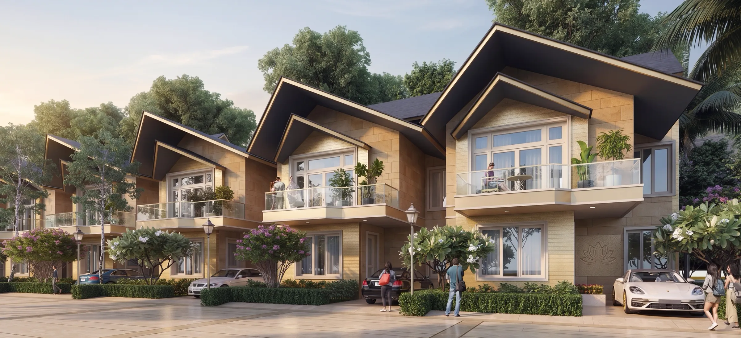 Double-Height Villas