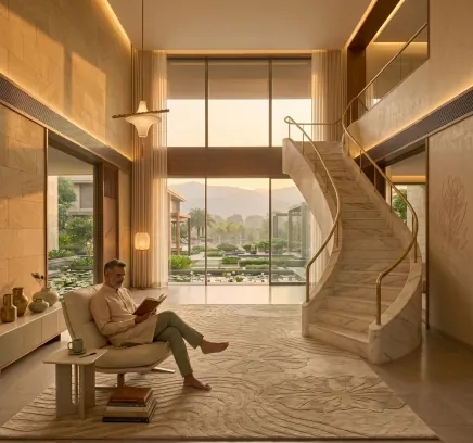 Double-Height Foyer